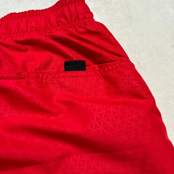 Nike Mens Swim Athletic Shorts Geometric Lined Polyester Mens XL 6" Inseam - Picture 10 of 12